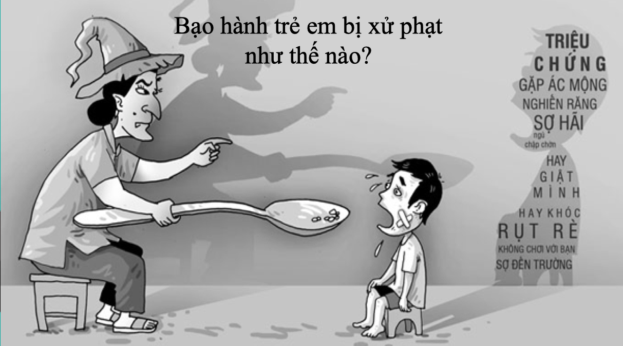 Bạo hành trẻ em bị xử phạt như thế nào?