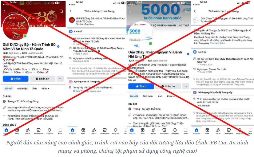 Cảnh báo thủ đoạn lừa đảo lợi dụng sự kiện lớn của đất nước