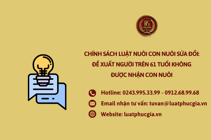 Chính sách Luật Nuôi con nuôi sửa đổi: Đề xuất người trên 61 tuổi không được nhận con nuôi