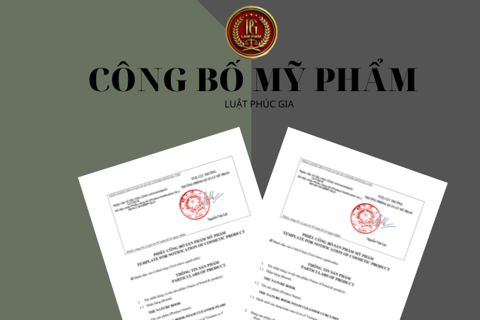 Công bố mỹ phẩm và điều kiện công bố mỹ phẩm