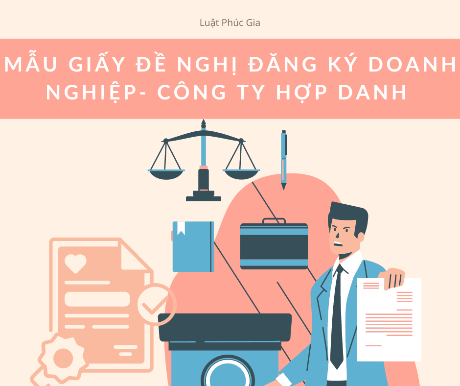 Mẫu Giấy đề nghị đăng ký doanh nghiệp - Công ty Hợp danh