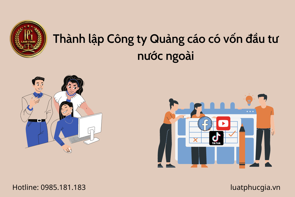 Thành lập Công ty quảng cáo có vốn đầu tư nước ngoài