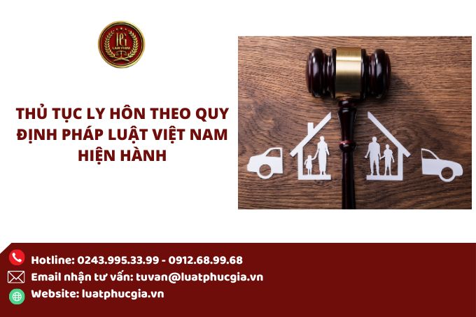 Thủ tục ly hôn theo quy định pháp luật Việt Nam hiện hành