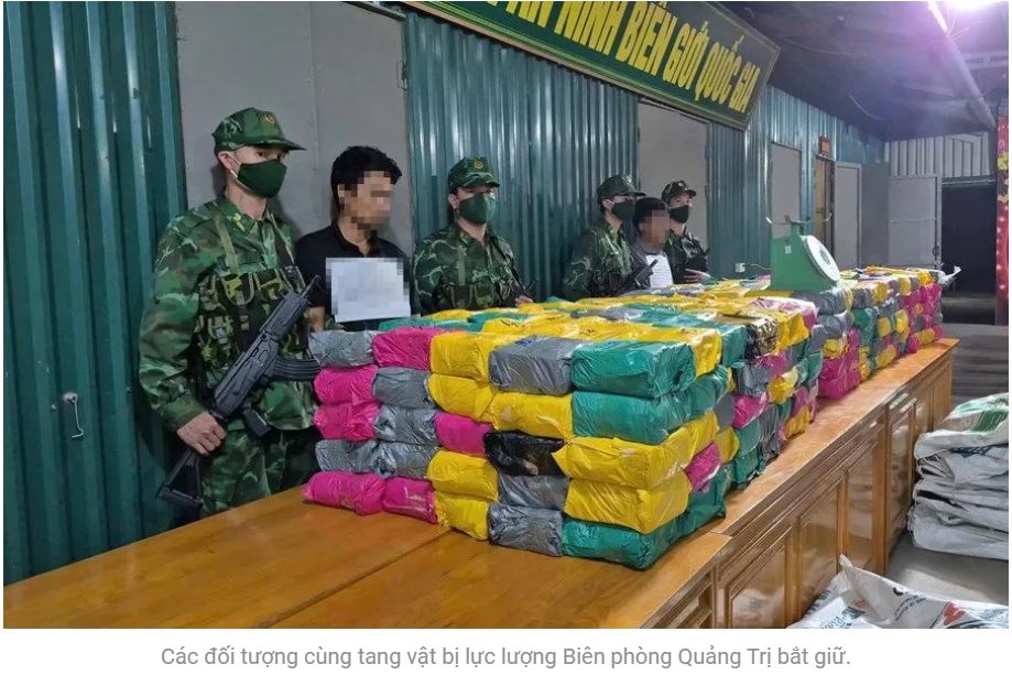 Triệt phá vụ vận chuyển 500kg ma túy từ Lào vào Việt Nam